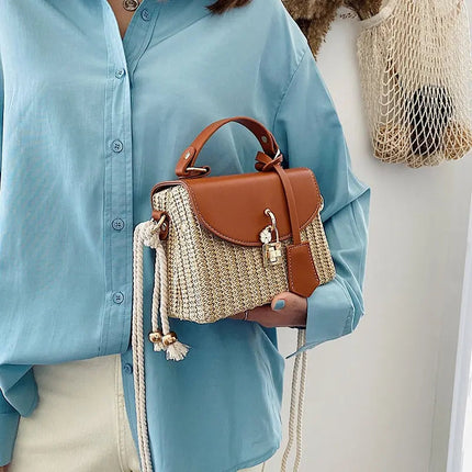 Sac De Plage Amour En Paille