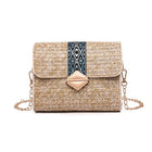 Sac En Paille Chic Et Bohème Camel Paille
