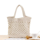 Sac De Plage Raphia Tressée Beige Sac Raphia