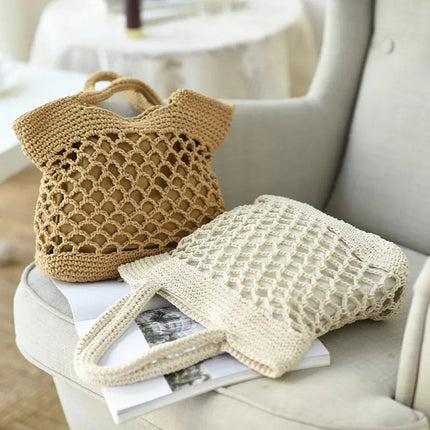 Sac De Plage Raphia Tressée Sac Raphia