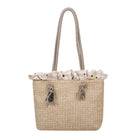 Sac En Paille De Plage Brun Paille