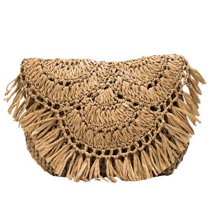 Sac En Raphia Dété Marron Sac À Main