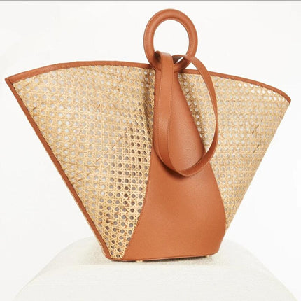 Sac De Plage Luxe En Paille