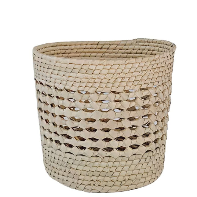 Cache Pot En Rotin Design