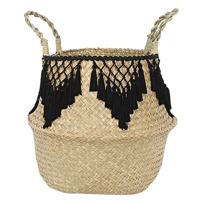 Cache Pot Osier Bohème
