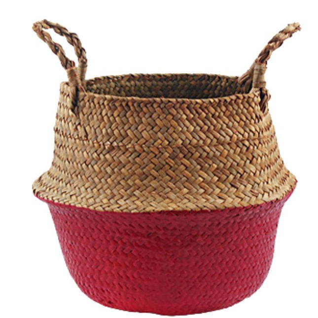 Cache Pot Osier Rouge Pot