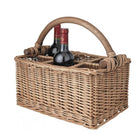 Panier 6 Bouteilles En Osier Paniers