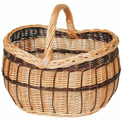 Panier De Marché Osier Ancien Paniers