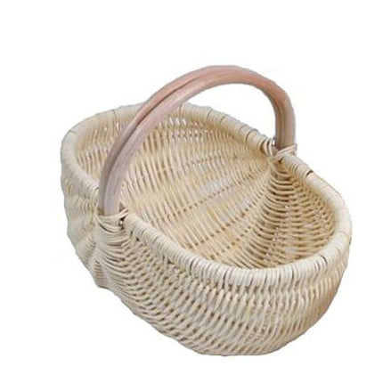 Panier De Marché Osier Blanc