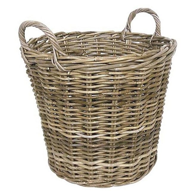 Panier À Bois Osier Gris Ø47
