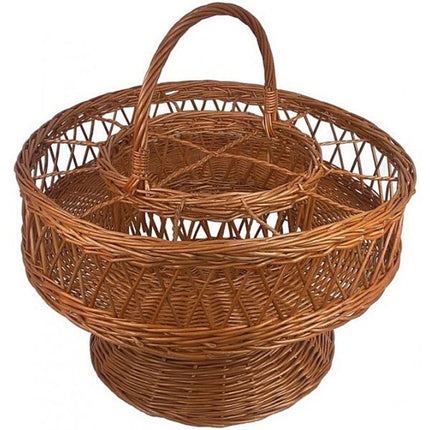 Panier Osier Porte Bouteilles Et Verres Paniers
