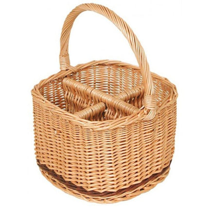 Panier À Bouteille Osier Design Paniers