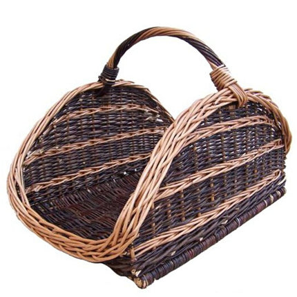 Panier À Bois Rotin Tressé Paniers