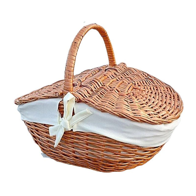 Panier Pique-Nique Osier Ovale Paniers