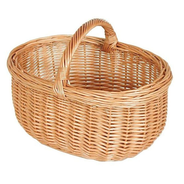 Grand Panier De Marché Osier Paniers