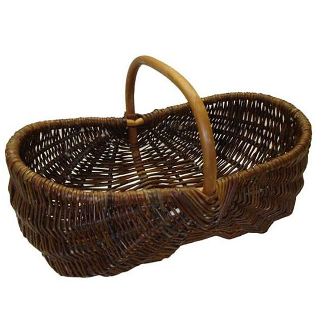 Panier De Marché Osier Flat Paniers