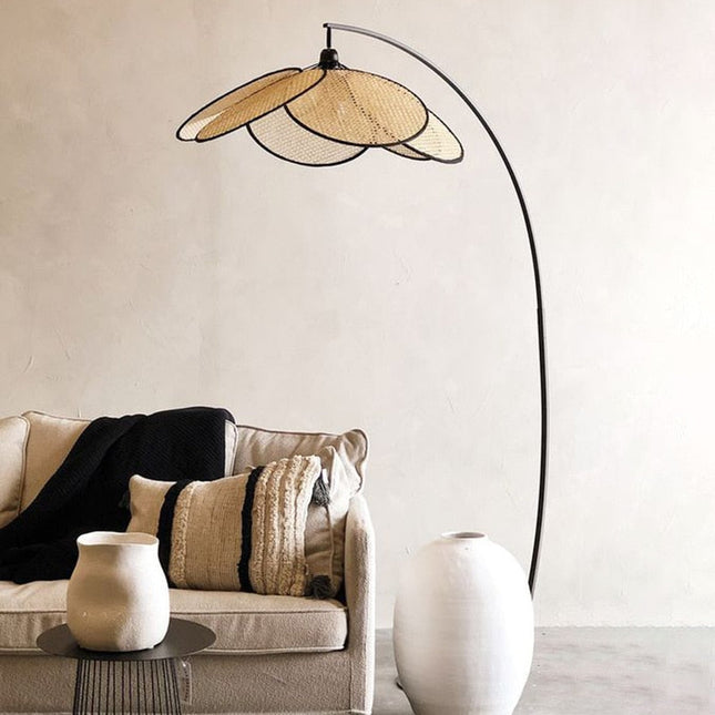 Lampadaire Arc Cannage Lampadaires