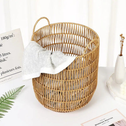 Panier Osier Rangement Vêtement 30X41Cm Panier Osier