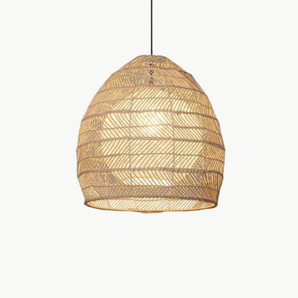 Suspension Rotin Cloche Suspensions