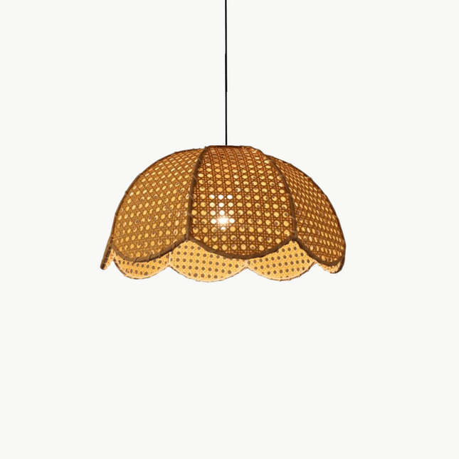 Suspension Fleur Rotin Suspensions