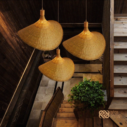 Suspension Rotin Chapeau Suspensions