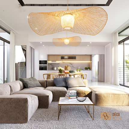 Suspension Libellule Rotin Suspensions