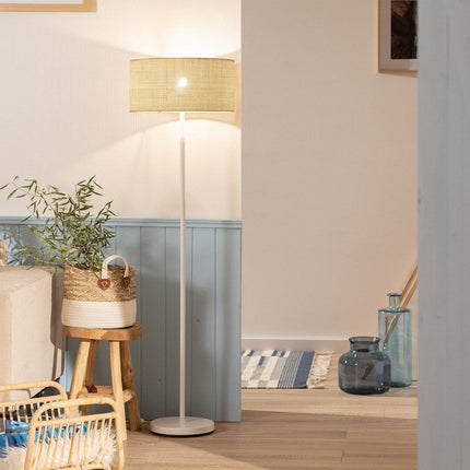 Lampadaire Rotin Sur Pied Lampadaires
