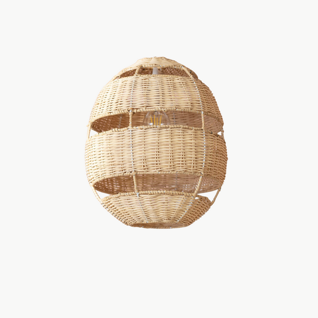 Abat-Jour Rotin Ovale Suspensions