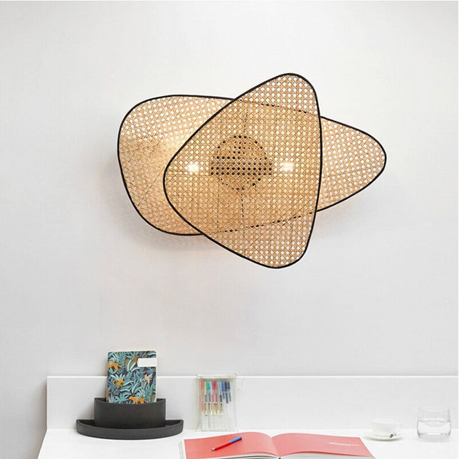 Applique Murale Rotin Contemporaine Appliques Murales