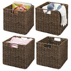 Boîte De Rangement Osier 30*30 Panier Rangement Osier