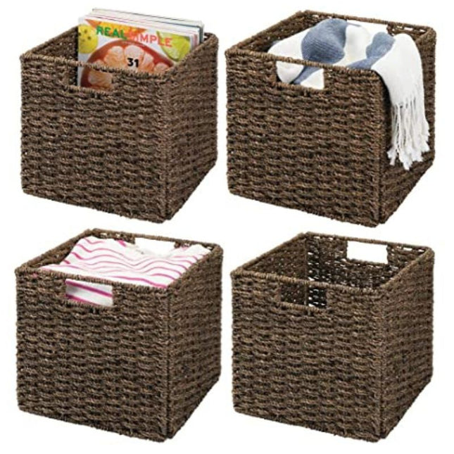 Boîte De Rangement Osier 30*30 Panier Rangement Osier