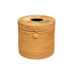 Boîte Mouchoir Osier Ronde