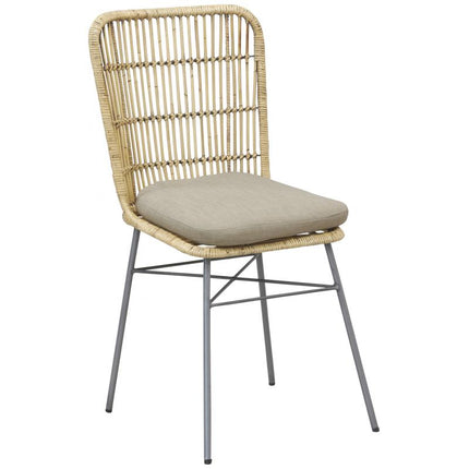 Chaise Rotin Avec Coussin Chaises