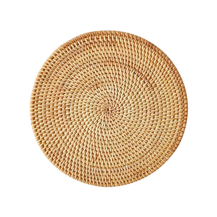 Dessous De Plat Déco En Rotin Plat