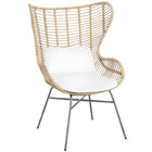 Fauteuil En Rotin Et Métal Fauteuils