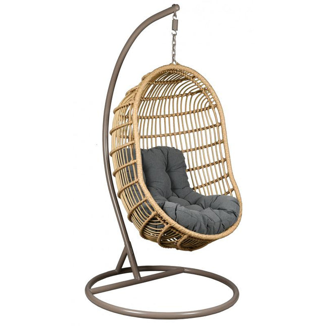 Fauteuil Oeuf Rotin Sur Pied 