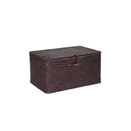 Grand Panier De Rangement En Osier Rectangulaire Coffee M Panier
