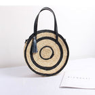 Grand Sac En Osier Rond Sac Osier