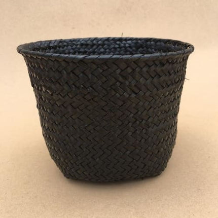 Gros Panier De Rangement En Osier Noir / S Rangement