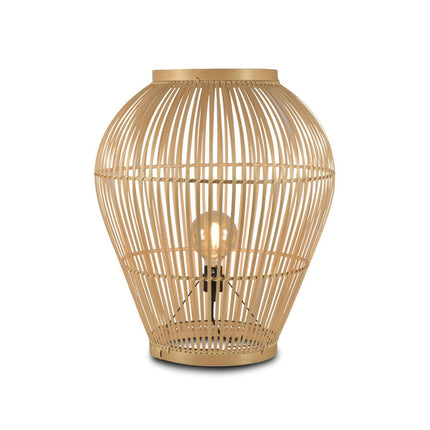 Lampadaire Rotin Bambou Petite Lampadaires