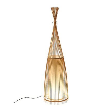 Lampadaire En Rotin Salon 30 X 90 Cm Lampadaires