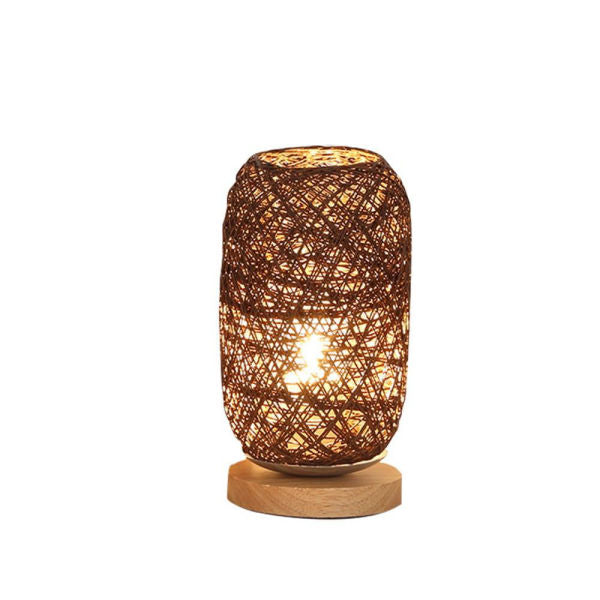 Lampe Bambou Noir Luminaire