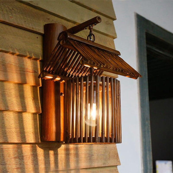 Lampe Bambou Extérieur Luminaire