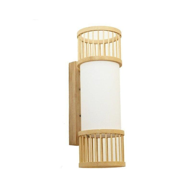 Lampe Bambou Tube Luminaire