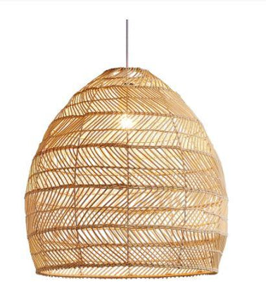 Lampe Abat-Jour Osier Très Grande Luminaire