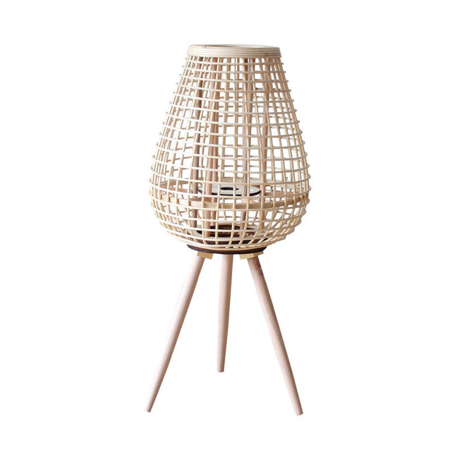 Lanterne Bougie Rotin Lampadaires