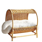 Lit Panier Osier Chat En
