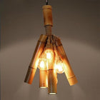 Lustre Bambou Chambre Luminaire