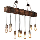 Lustre Bambou Bois Luminaire