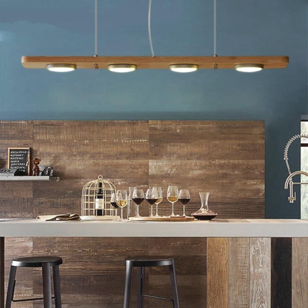 Lustre Bambou Cuisine Luminaire
